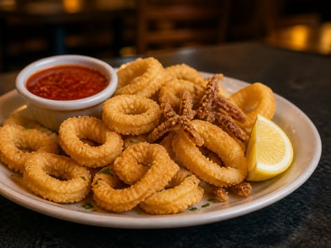 Fried Calamari w/sauce