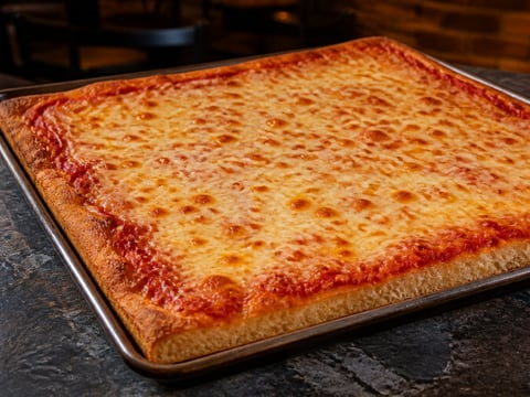 Sicilian Everything Pizza