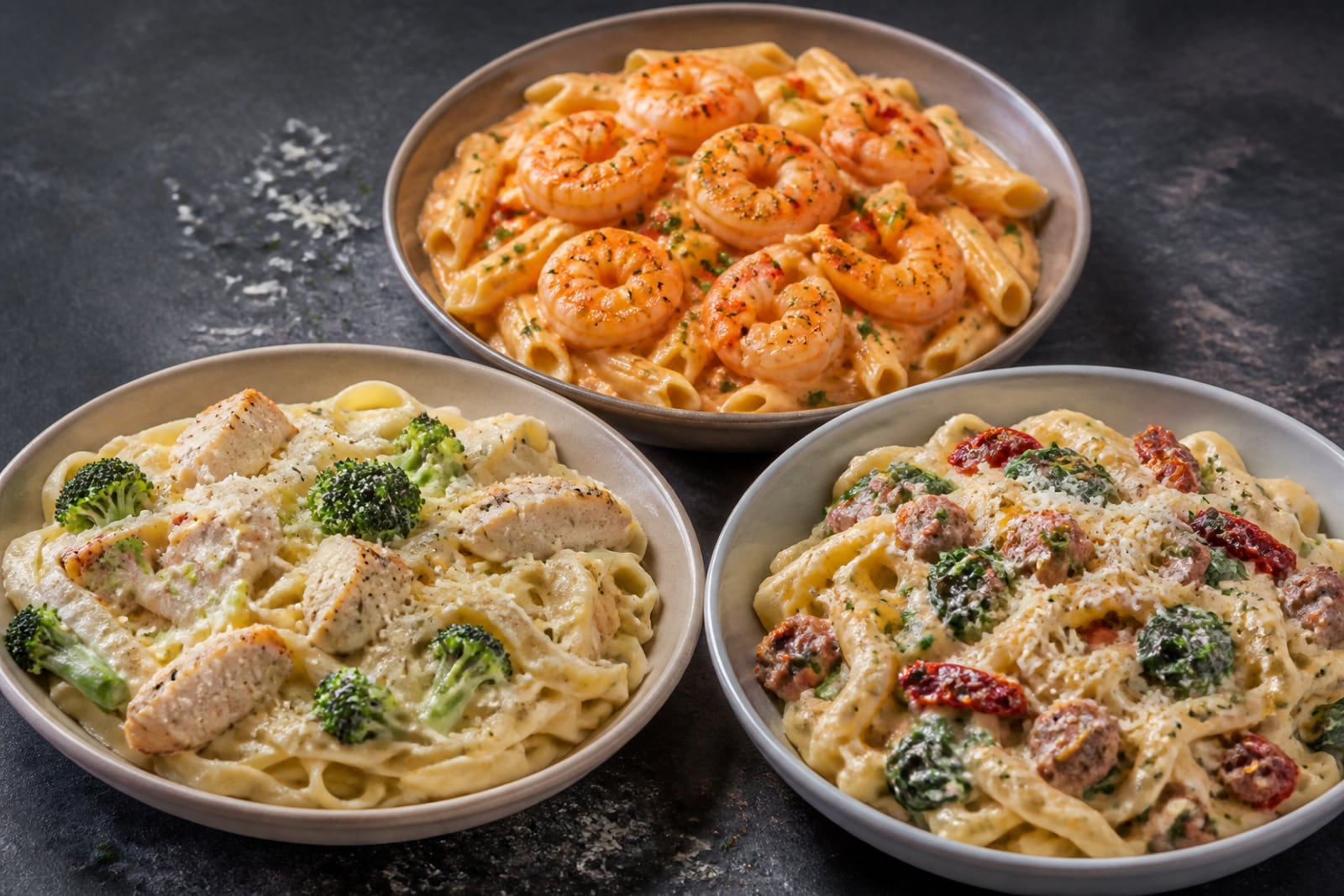 Alfredo & Broccoli Pasta