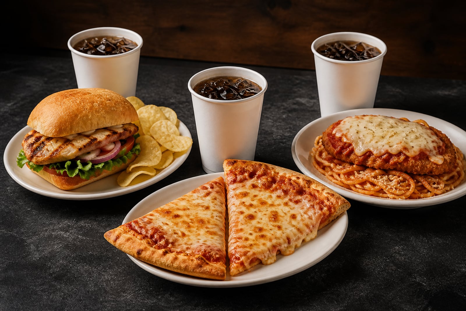 2 Slices & Fountain Drink