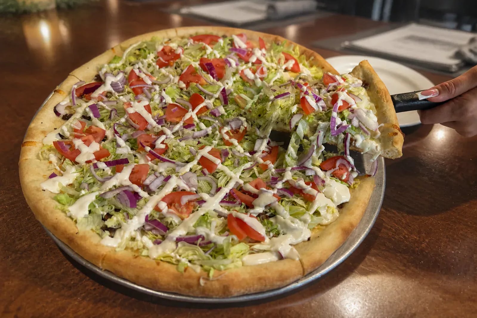 Taco Pizza