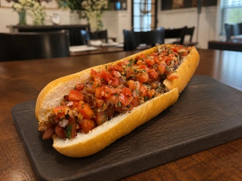 Bruschetta Cheesesteak