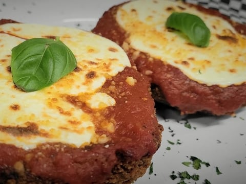 Portabella Mushroom Parm App